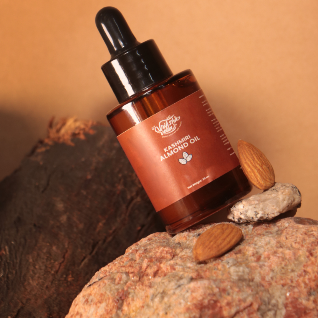 Kashmiri Almond Oil I 30ml & 100ml I Wood Pressed, Unrefined Kashmiri Badam ka Tel