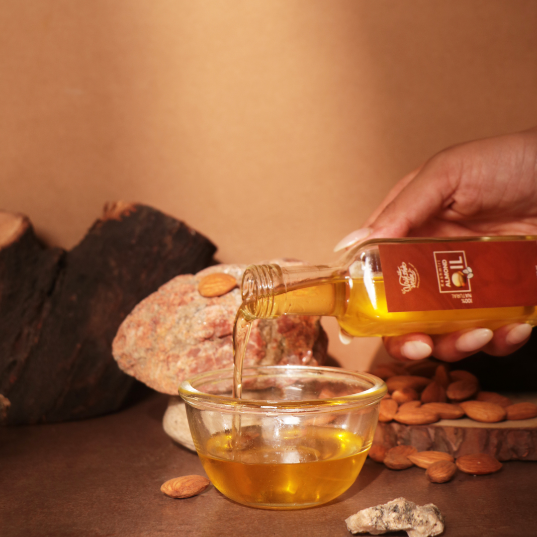Kashmiri Almond Oil I 30ml & 100ml I Wood Pressed, Unrefined Kashmiri Badam ka Tel