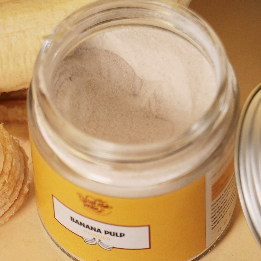 Banana Pulp Powder for Skin & Hair I 70 gms