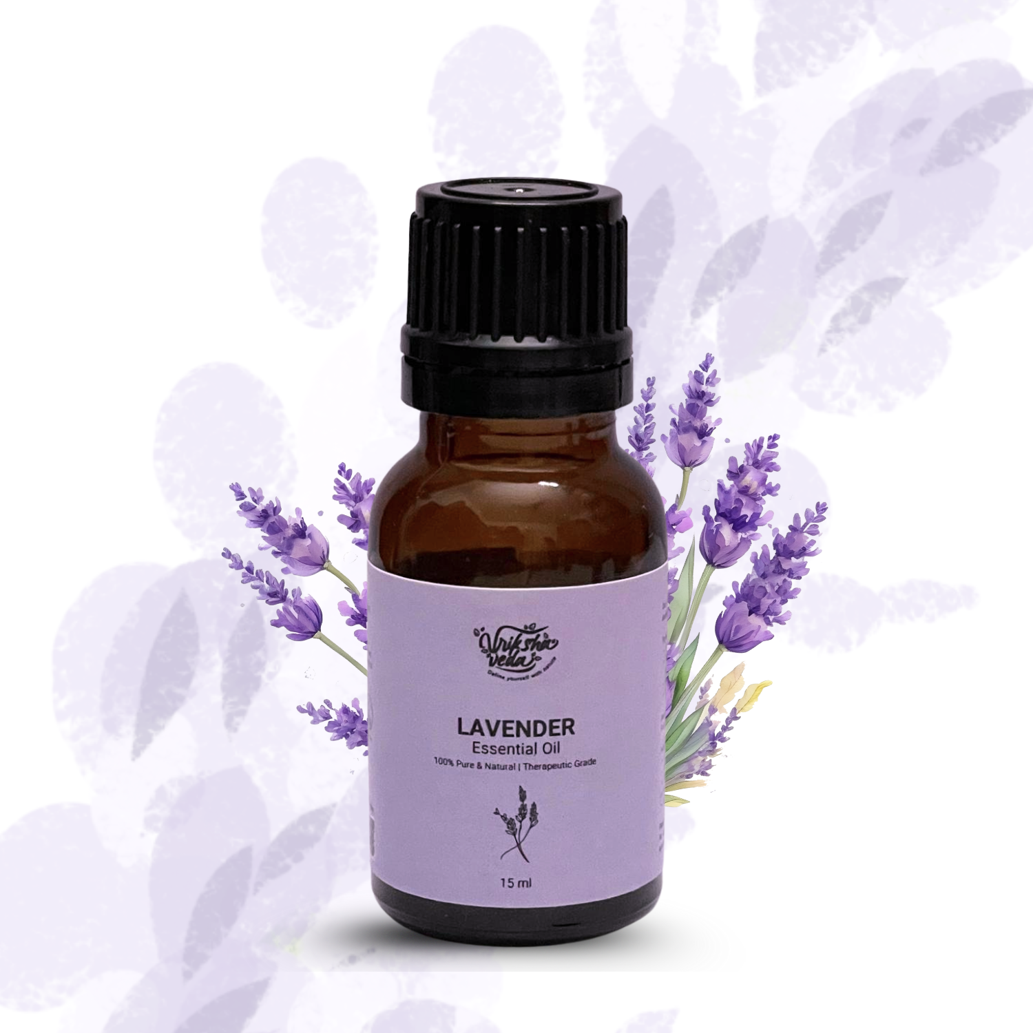 Pure Lavender Essential Oil from Kashmir I 15 ml
