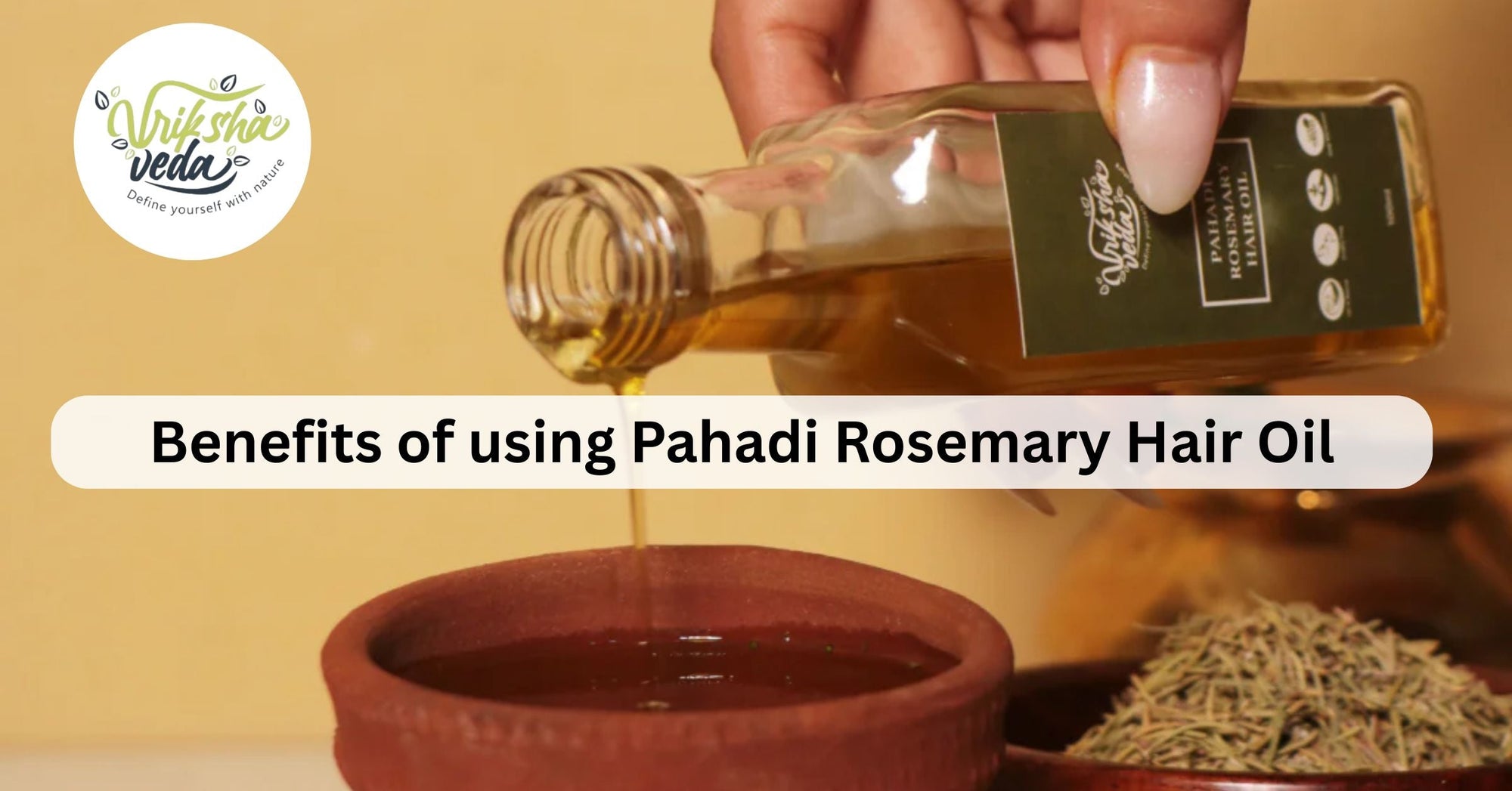Benefits of using Pahadi Rosemary Hair Oil