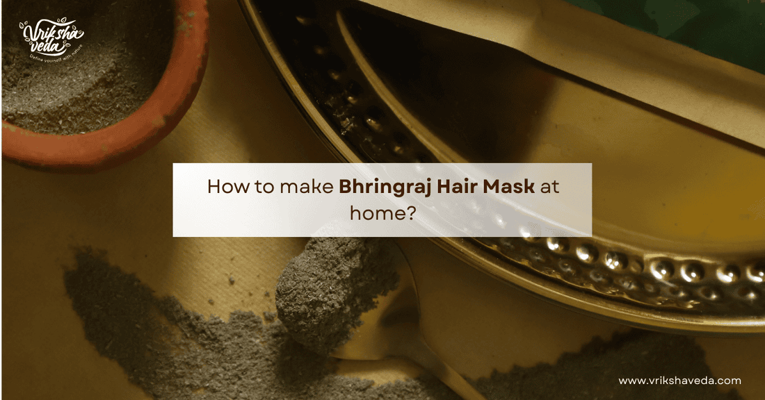 How to make Bhringraj hair mask at home?