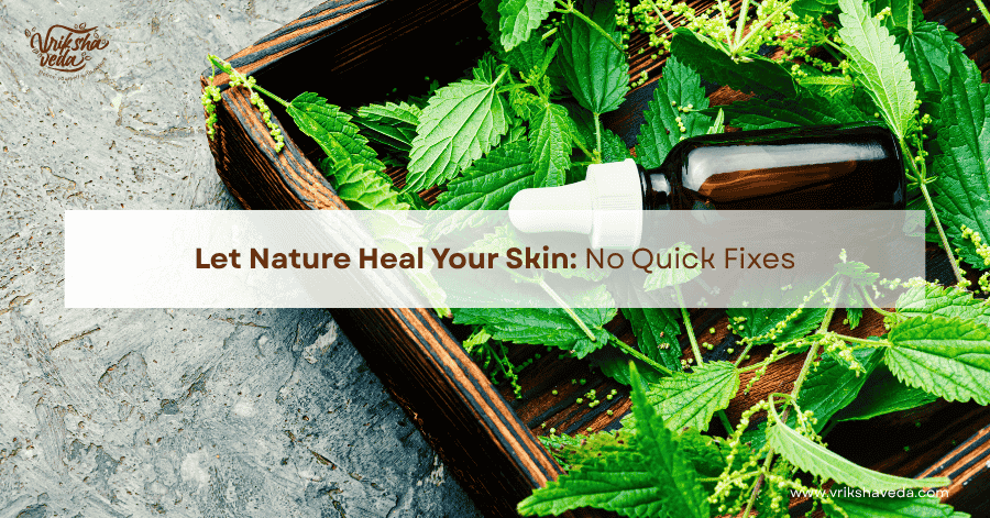 Let Nature Heal Your Skin: No Quick Fixes