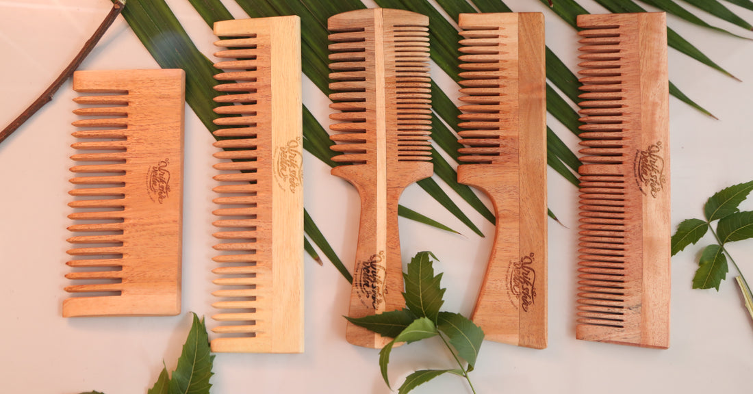 Give a Natural Care to your Hair with Eco-Friendly Neem Wood Comb