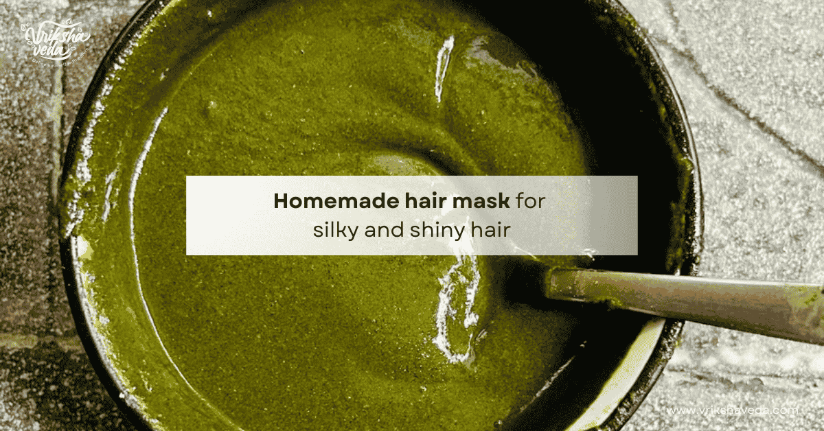 Homemade Hair Mask for Silky and Shiny Hair