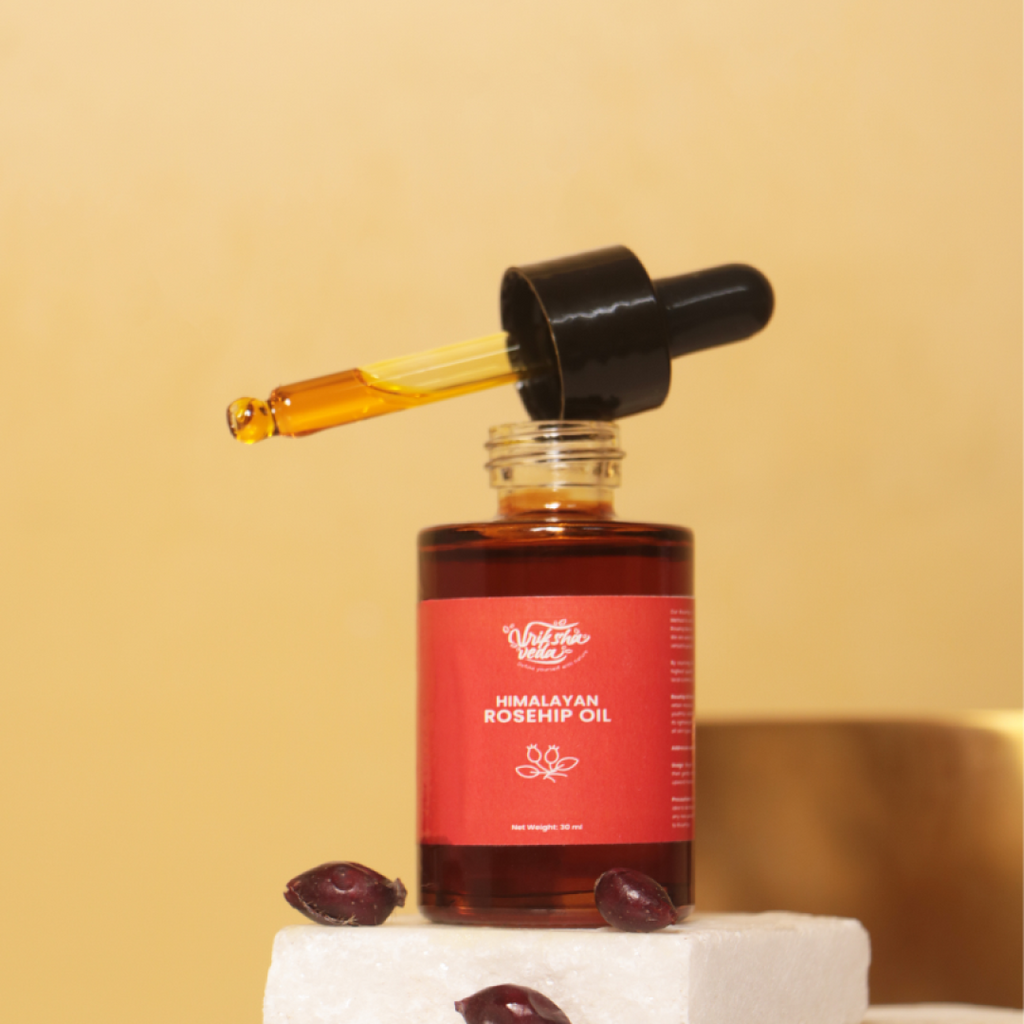 Buy Unrefined Rosehip Oil for Face and Skin Online in India