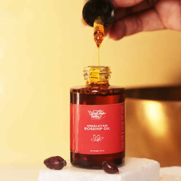 Buy Unrefined Rosehip Oil for Face and Skin Online in India