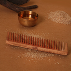 Sesame Oil Soaked Regular Neem Wide Tooth Comb