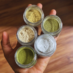 Earth Therapy for Skin | 5-in-1 DIY Face Pack Kit (Trial Packs for Oily & Acne Prone Skin)