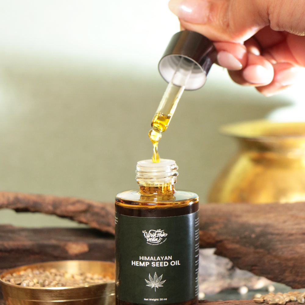 Cold Pressed Himalayan Hemp Seed Oil from Uttarakhand I 100 ml