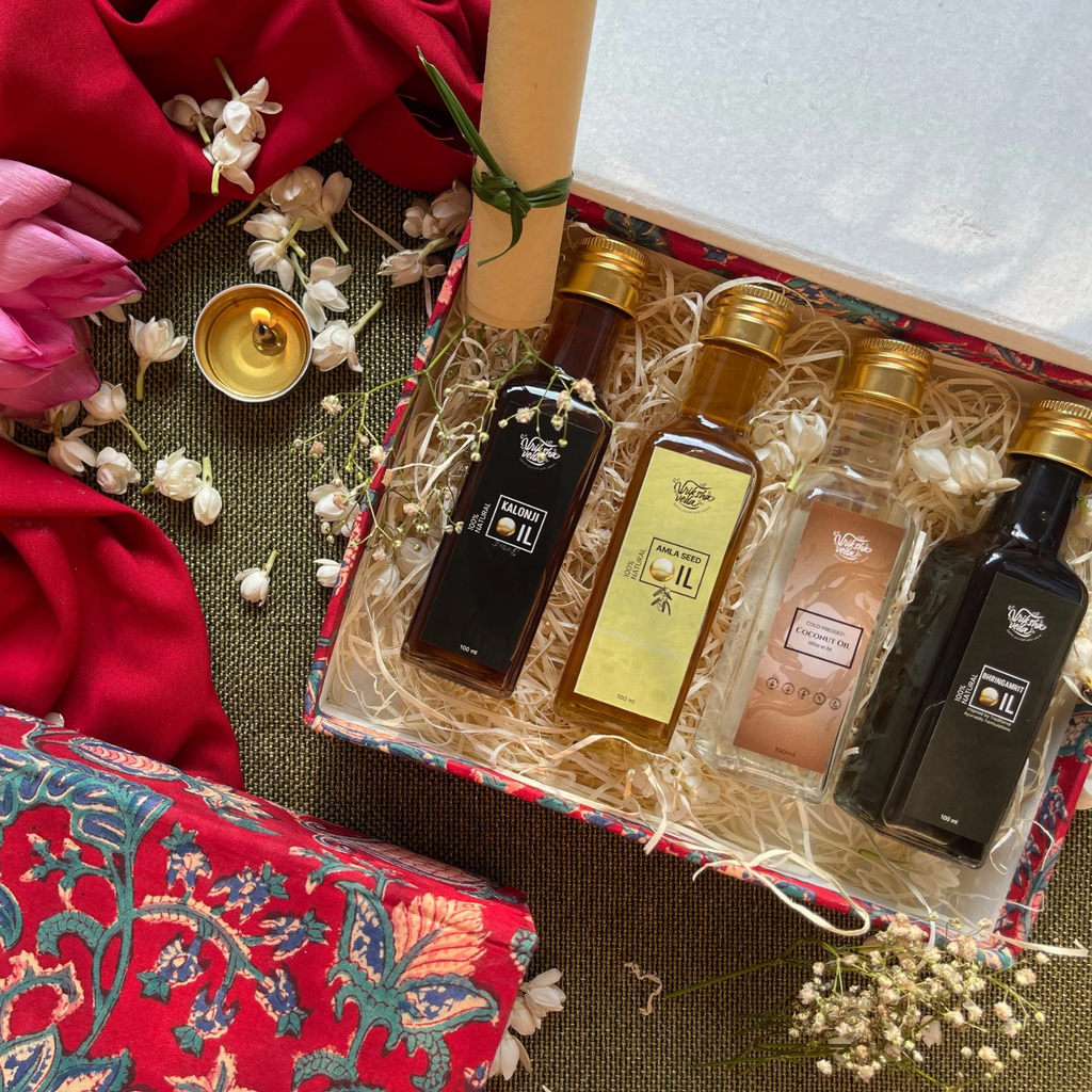 The Root & Ritual Hamper | Ayurvedic Hair Care Gift Hamper