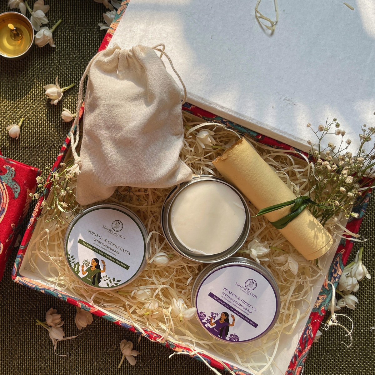 The Hair Care Trio Box | Sustainable Diwali Gift Hampers