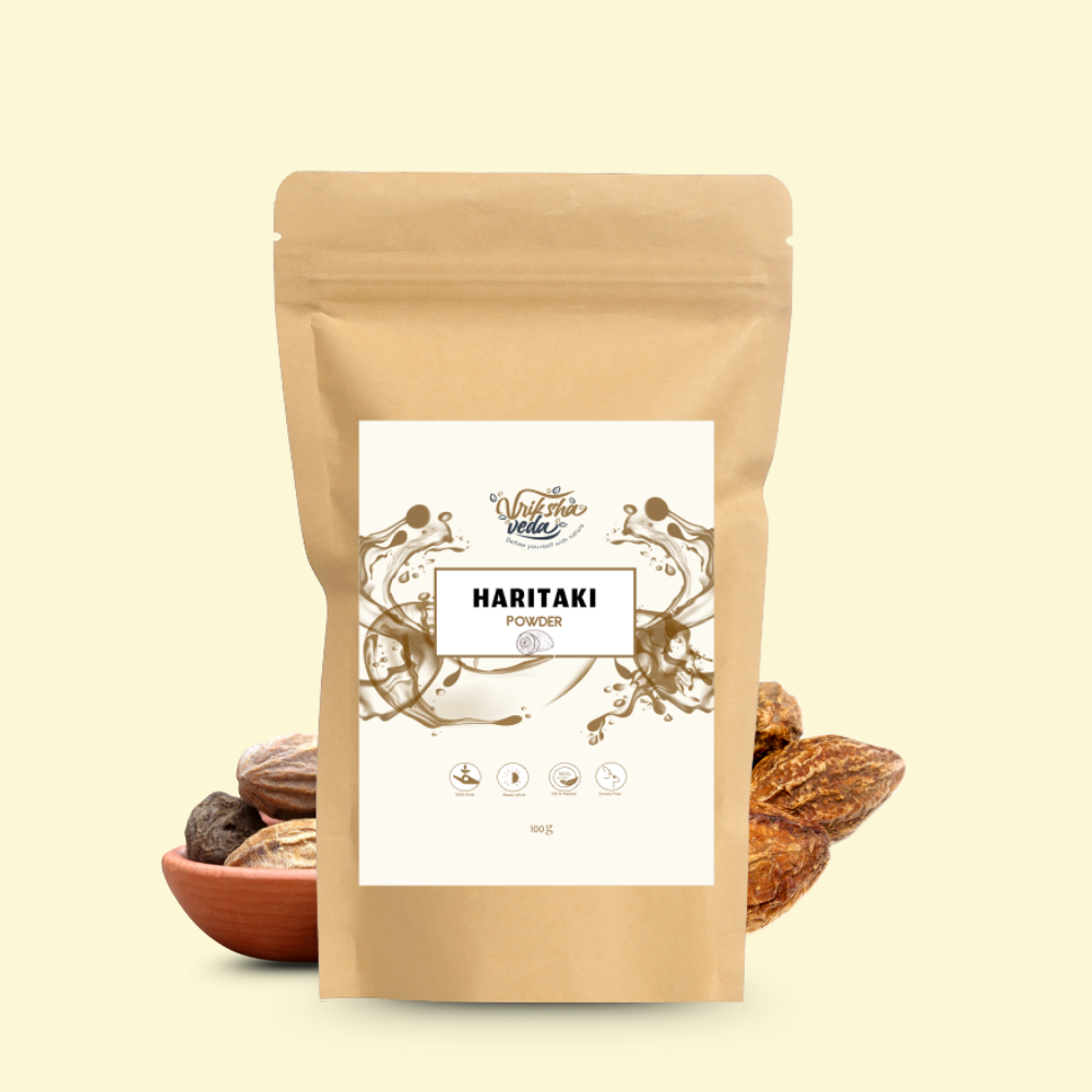 Haritaki Powder for Skin & Hair Care I 100 gms
