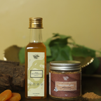 The Apricot Duo (Apricot Kernel Oil & Apricot Meal Scrub from Uttarakhand)