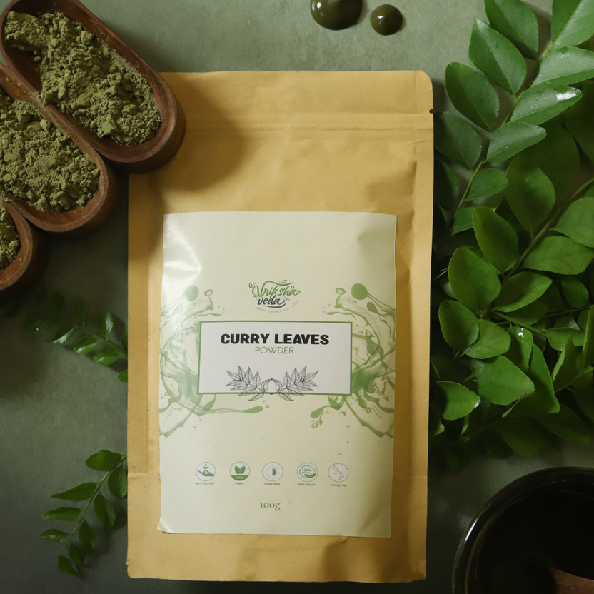 Curry Leaves Powder I Curry Patta Powder I 100 gms – vrikshaveda