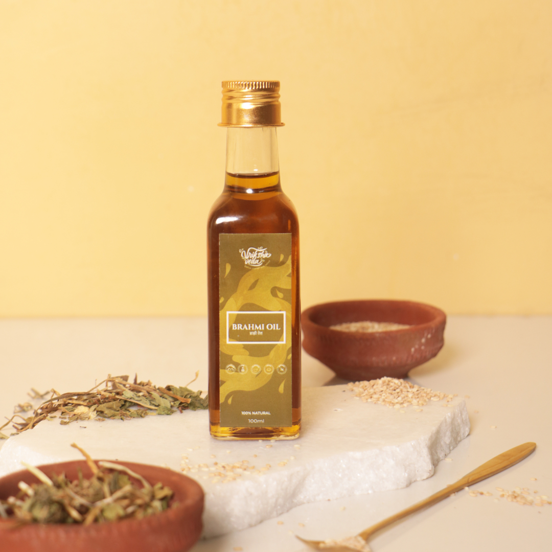 Brahmi Oil for Premature Greys I 100 ml