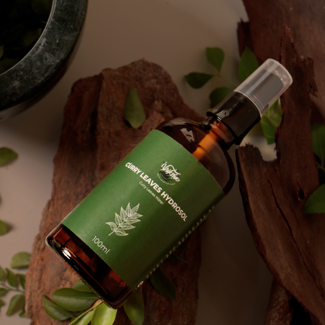 Curry Leaves Hydrosol for Hair & Skin I Curry Leaves Water