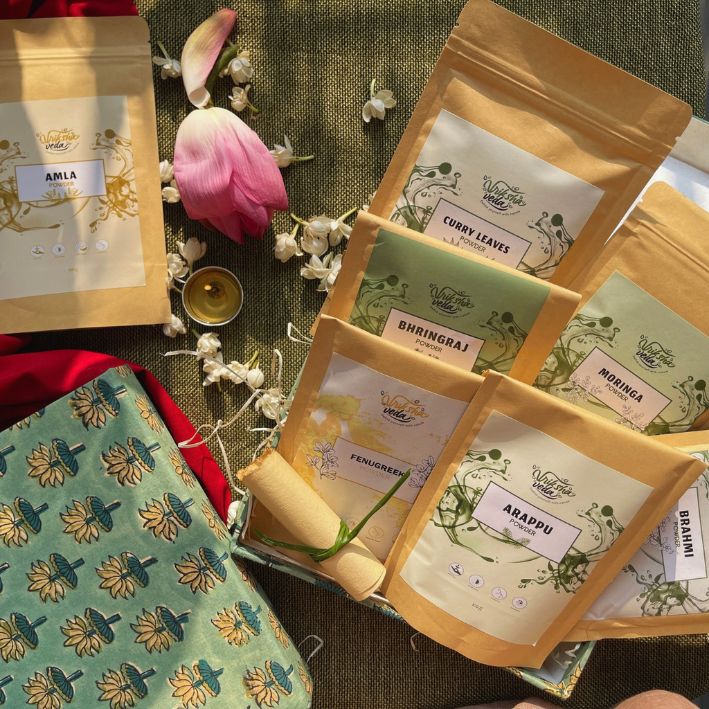 The Earth & Ritual Hamper | Herbal Powder Gift Hamper