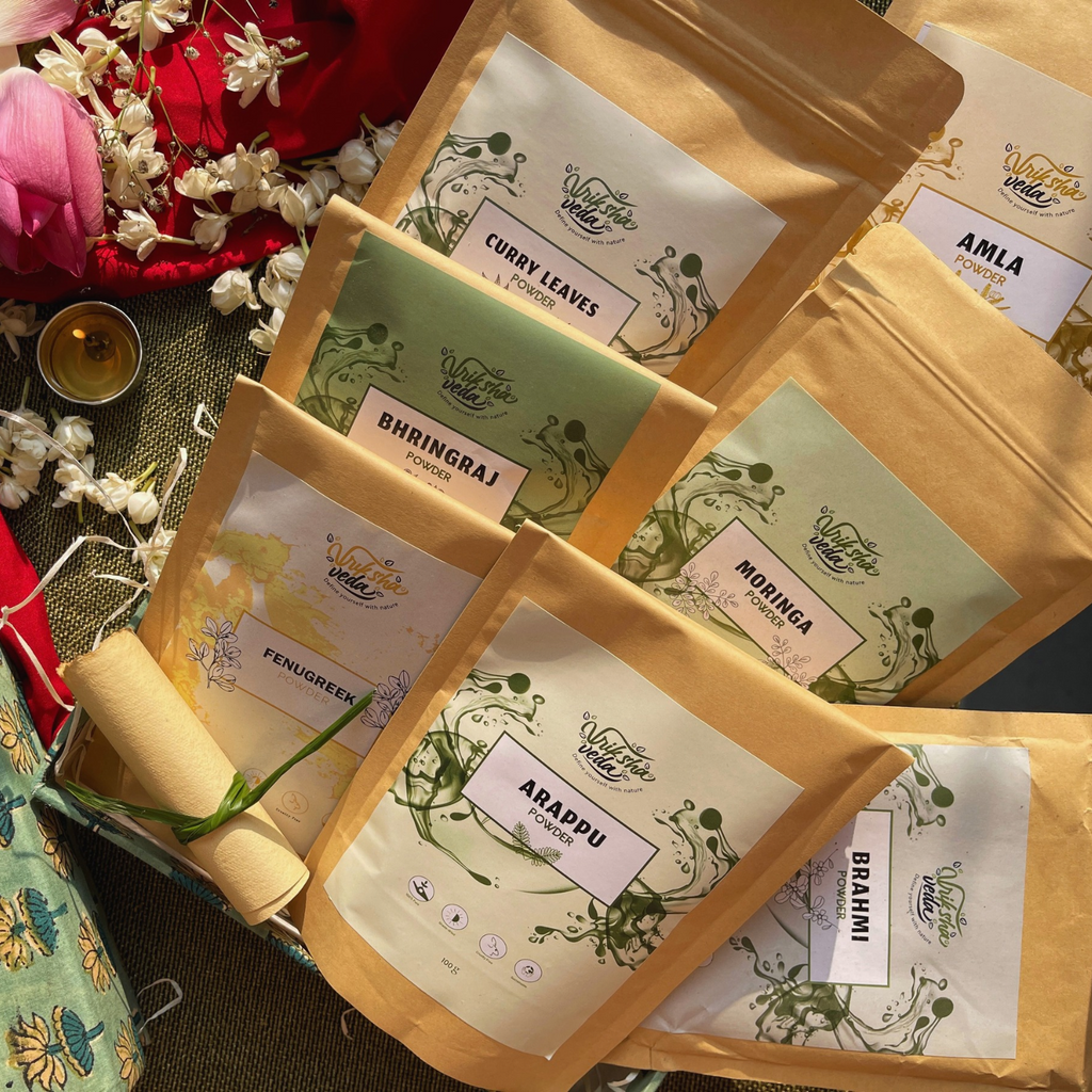 The Earth & Ritual Hamper | Herbal Powder Gift Hamper