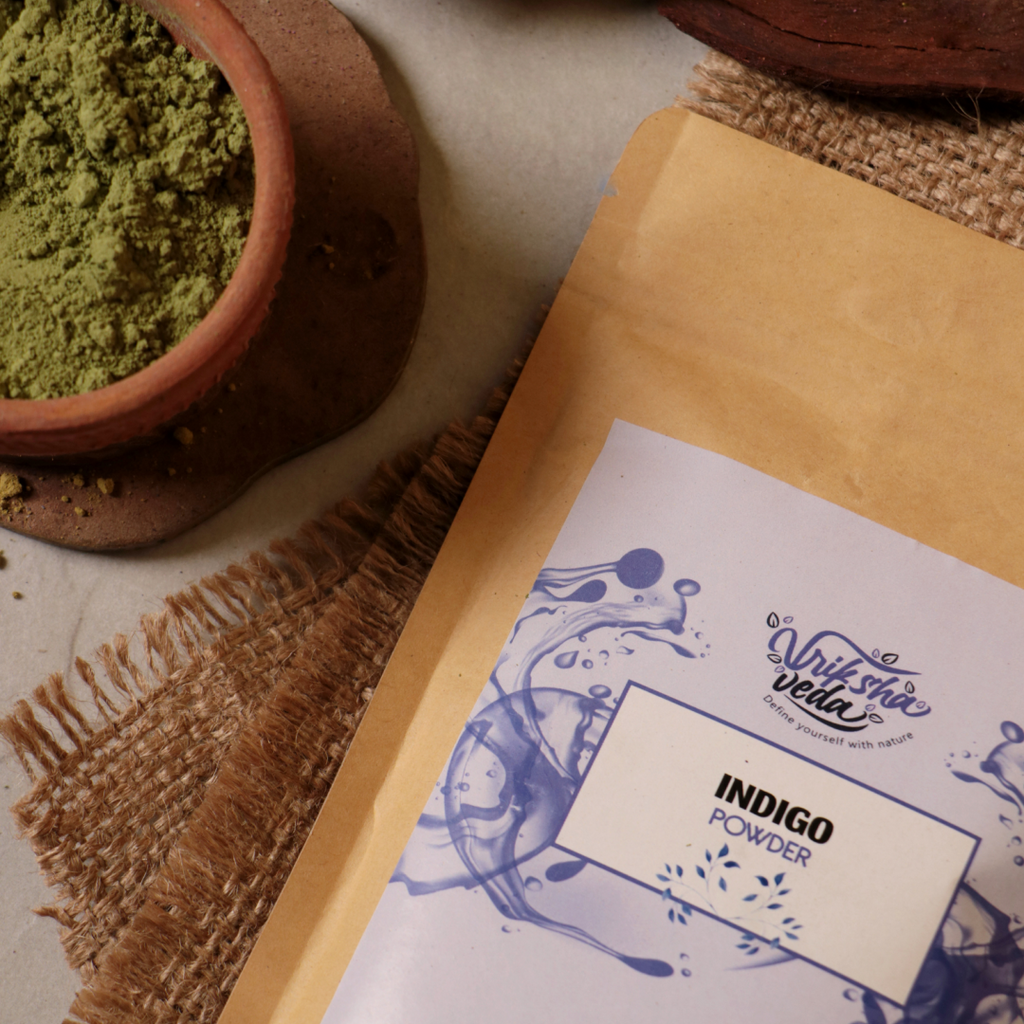 Indigo Powder 100% Pure for Natural Hair Care & Coloring
