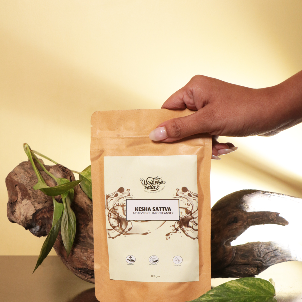 Kesha Sattva Ayurvedic Hair Cleanser I Hair Wash PowderI 250 gms