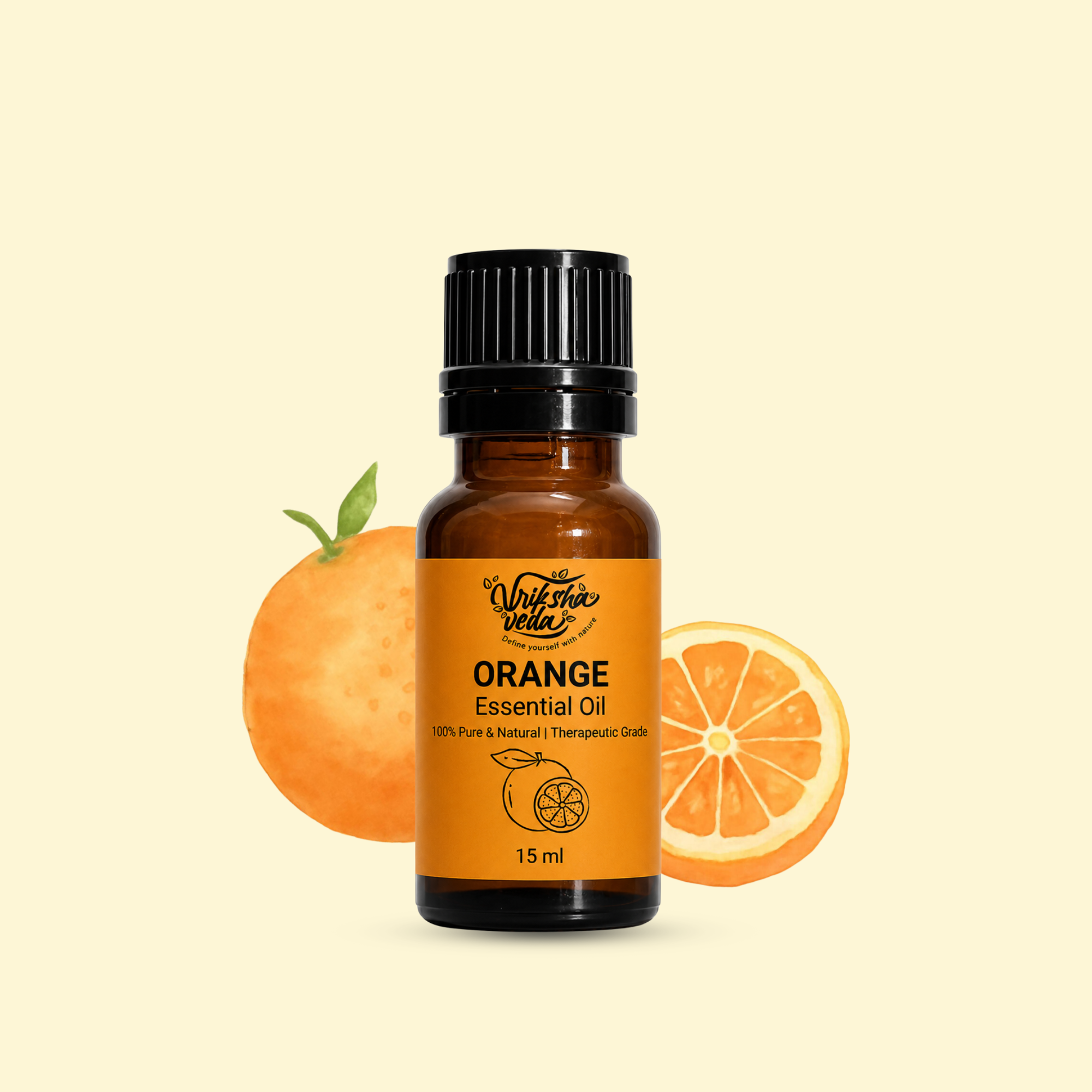 Pure Sweet Orange Essential Oil | 15ml