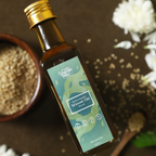 100% Pure Wood Pressed Sesame Oil for Skin & Hair Care