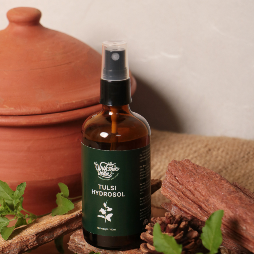 Tulsi Hydrosol for Skin & Hair I Tulsi Water I Holy Basil Water