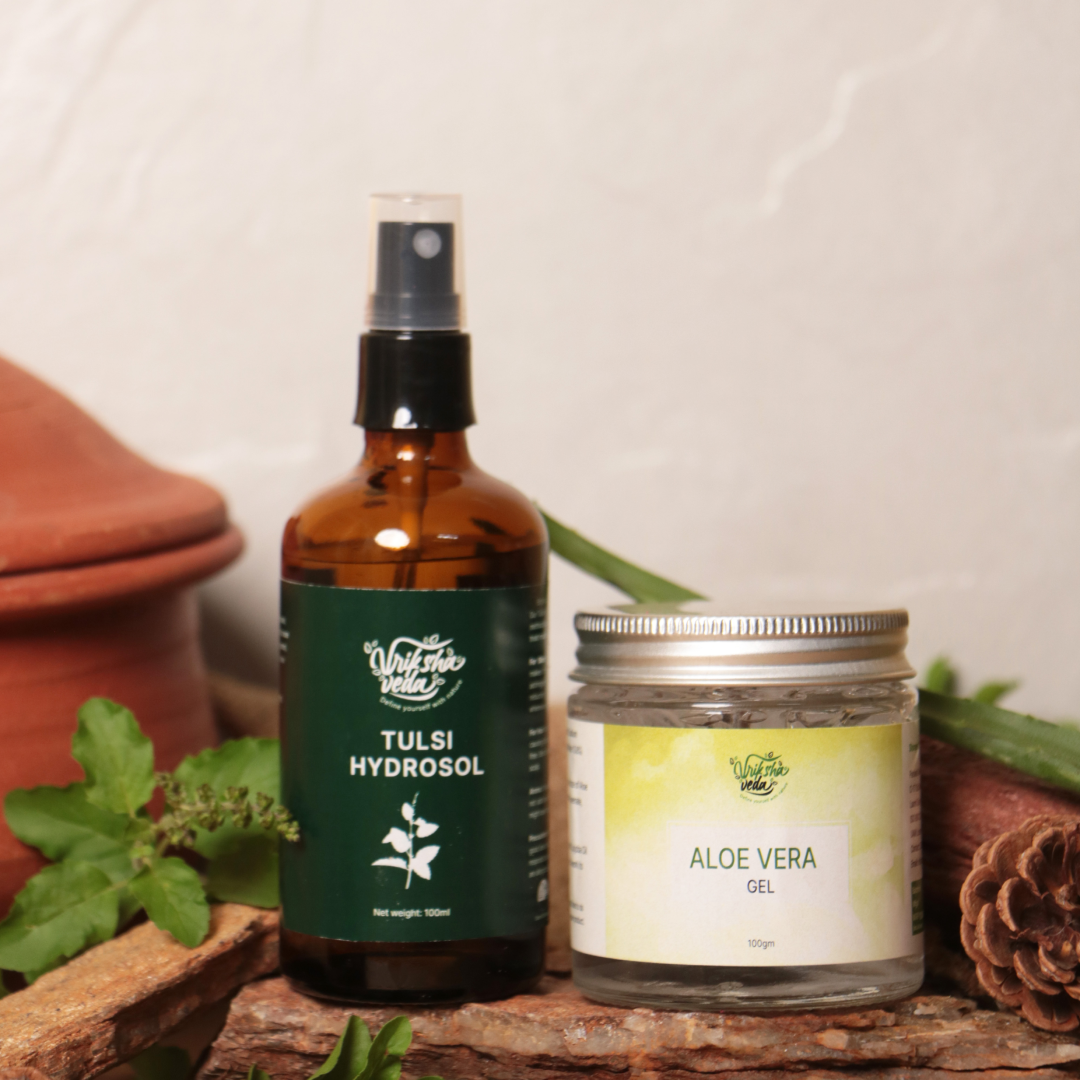 Tulsi & Aloe Vera | Acne Healing Combo | Facial Care Combo
