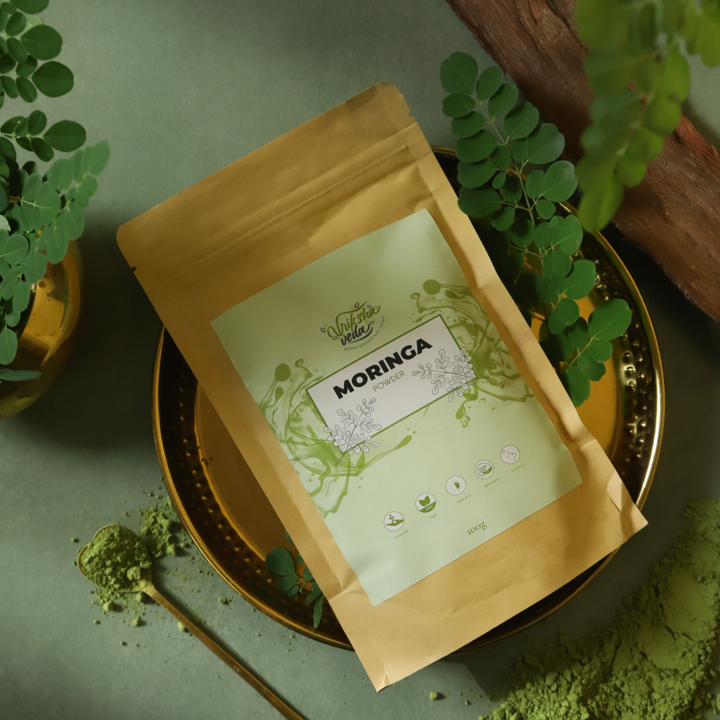 Best Moringa Powder Online in India I 100 gms – vrikshaveda