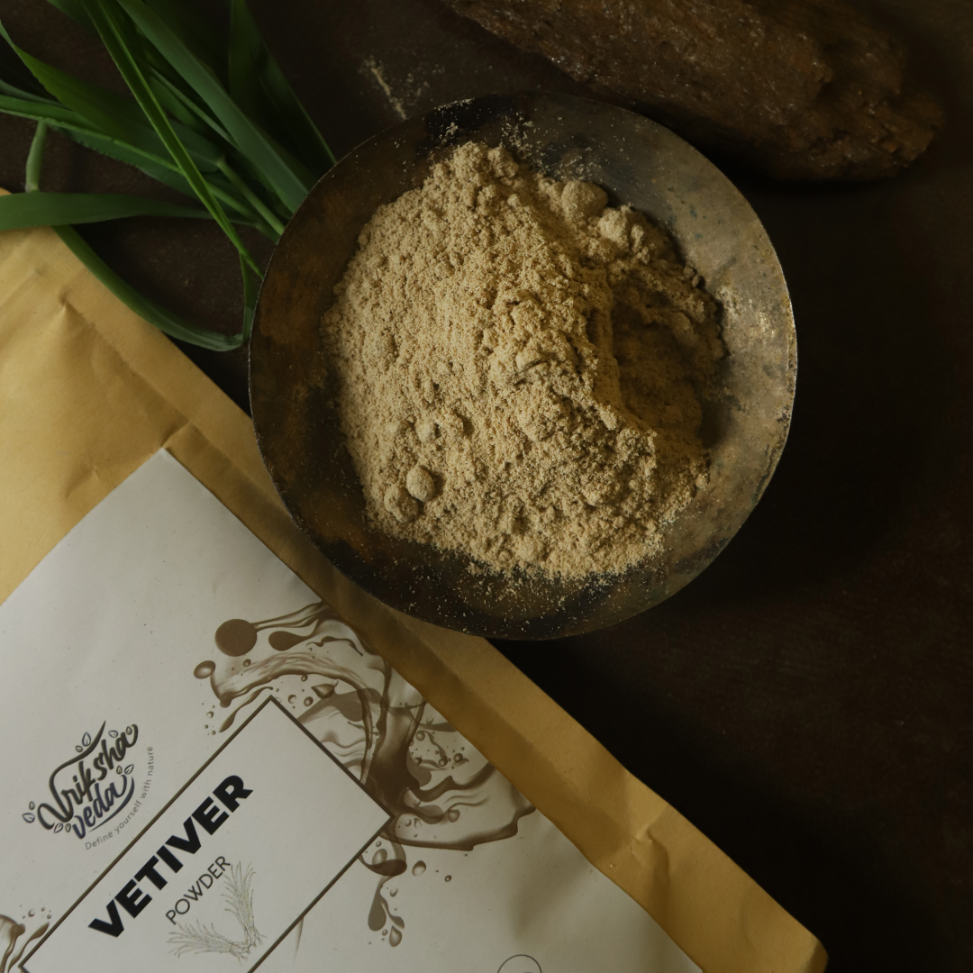 Vetiver Root Powder from Tamil Nadu | Khus Root Powder | 50g